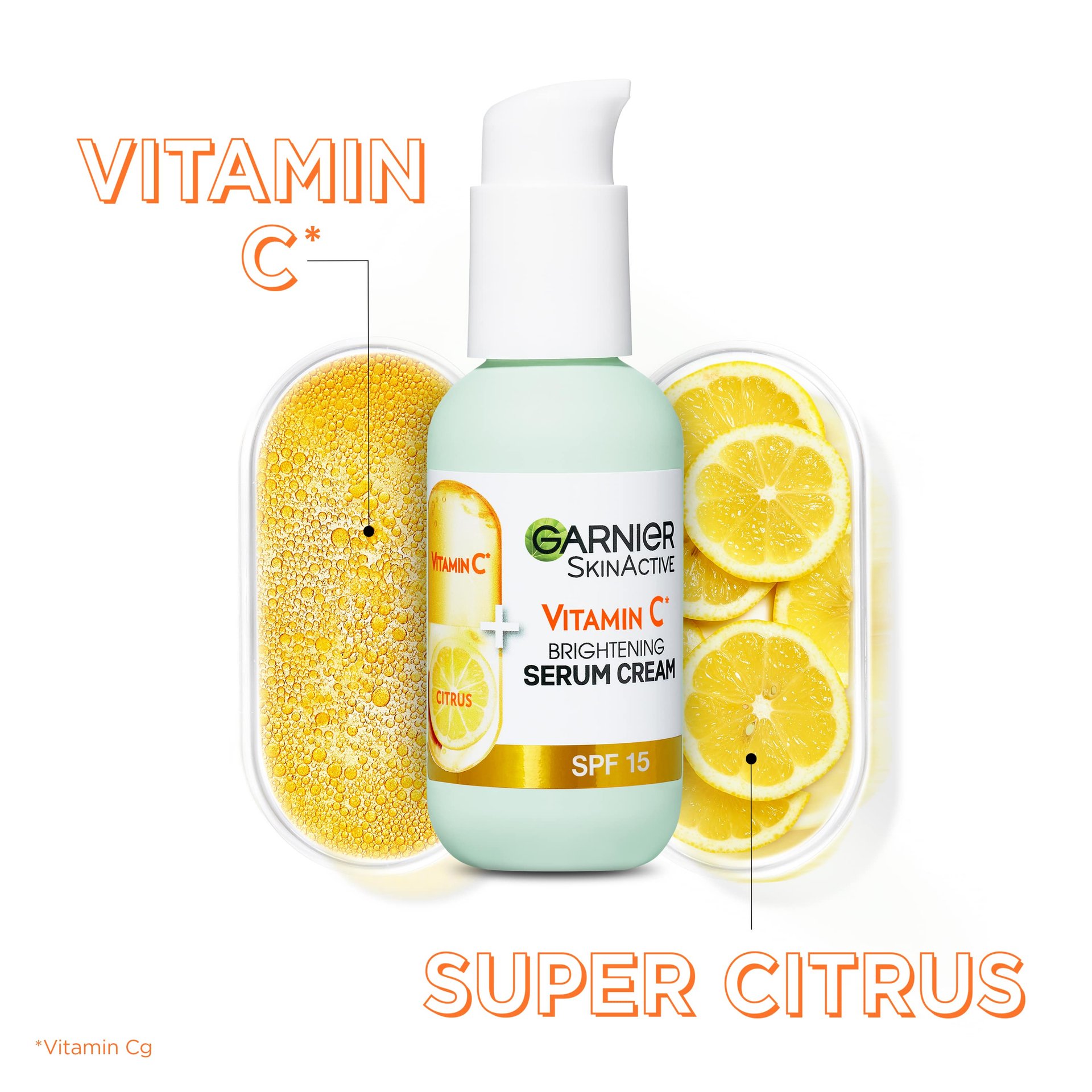 Key Ingredients - Vitamin C* and Super Citrus Extract