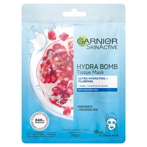 Garnier Hydra Bomb Tissue Mask Pomegranate