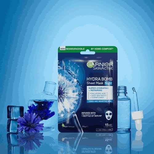 Hydrating Night Mask For Tired & Sensitive Skin | Garnier