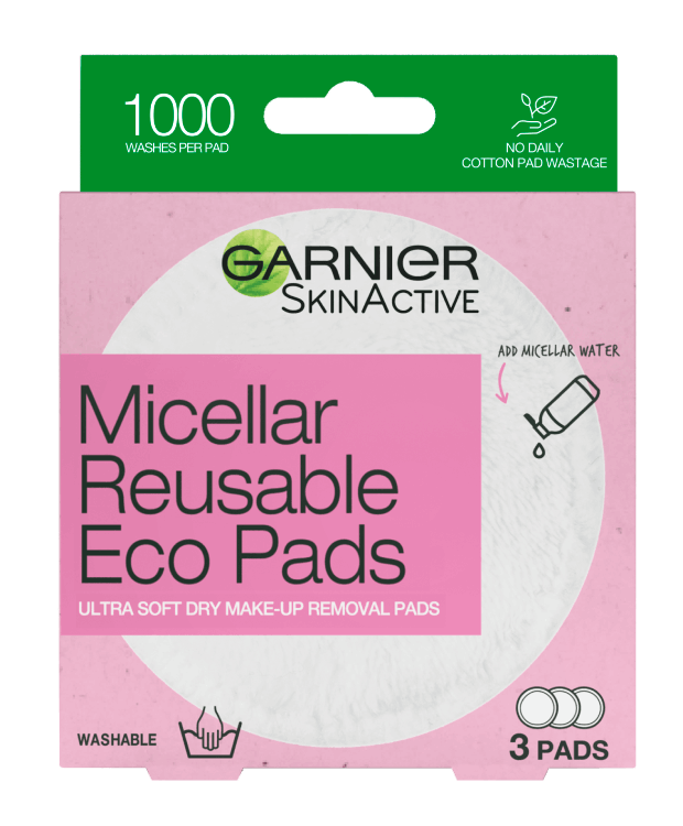 Micellar Eco Pads Reusable Cotton Pads Garnier® Australia & NZ
