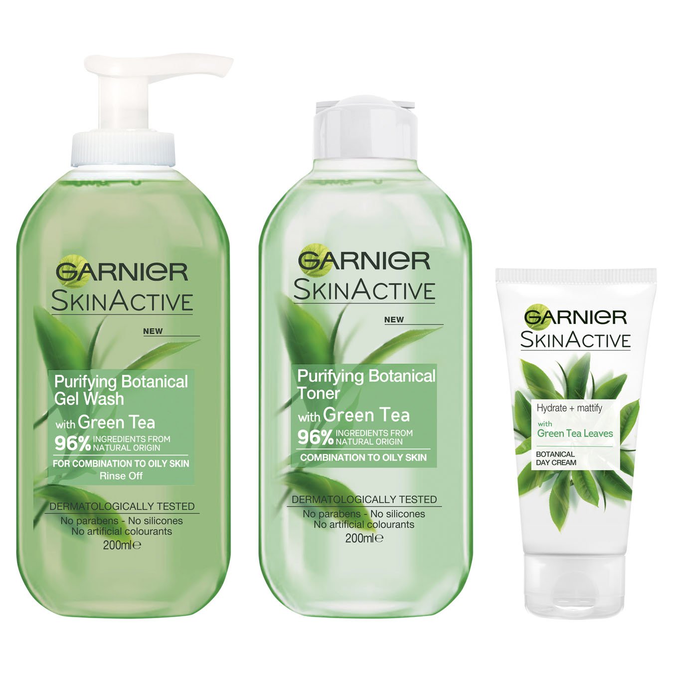 Naturals Purifying Botanical Gel Wash with Green Tea Garnier® Australia