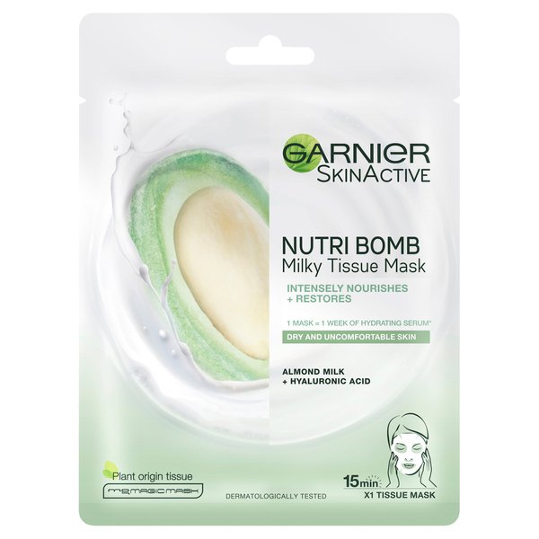 Garnier NutriBomb Milky Tissue Mask Almond Milk