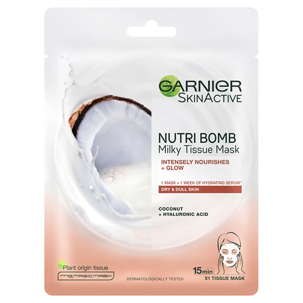 Skin Active Nutri Bomb Milky Tissue Mask Coconut Milk