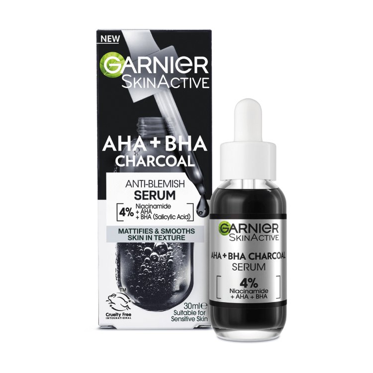 Pure Active AHA+BHA Serum - Anti Blemish | Garnier Australia & NZ