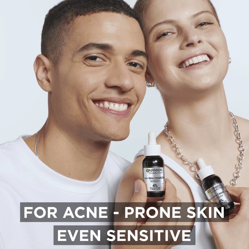 AHA BHA Anti Blemish Serum for Acne Prone and Sensitive Skin