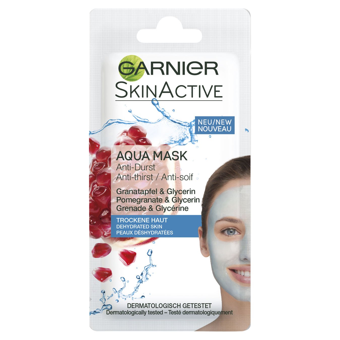 Rescue Face Mask Aqua Pomegranate Garnier® Australia